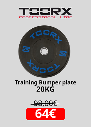 TOORX TRAINING BUMPER PLATES 20KG