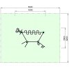 Outdoor Functional Training Station D2-0001 ELEMENT FITNESS
