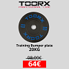 TOORX Training Bumper Plate offer 20kg