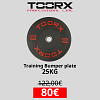 TOORX Training Bumper Plate offer 25kg