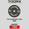TOORX Training Bumper Plate offer 5kg