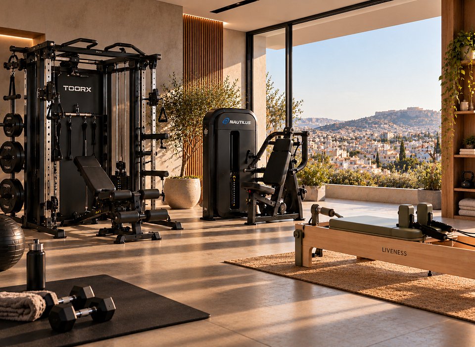 Strength equipment. home gym. leos