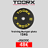 TOORX Training Bumper Plate offer 15kg
